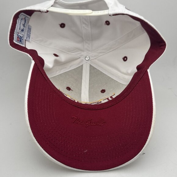 Vintage Iowa State Cyclones Hat Cap Snap Back White The Game Split Bar NCAA Mens - Picture 4 of 5